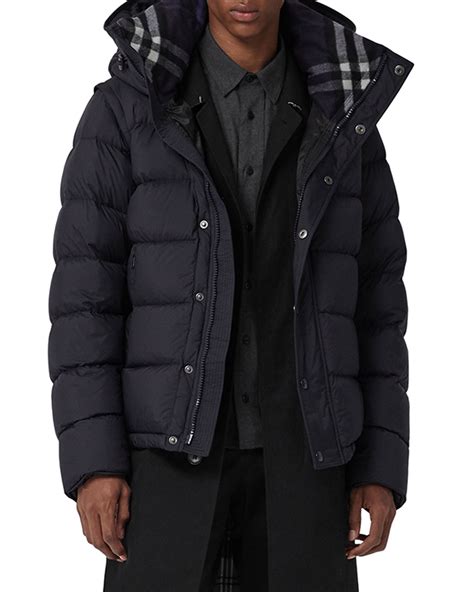 men burberry black jacket|burberry anorak jacket.